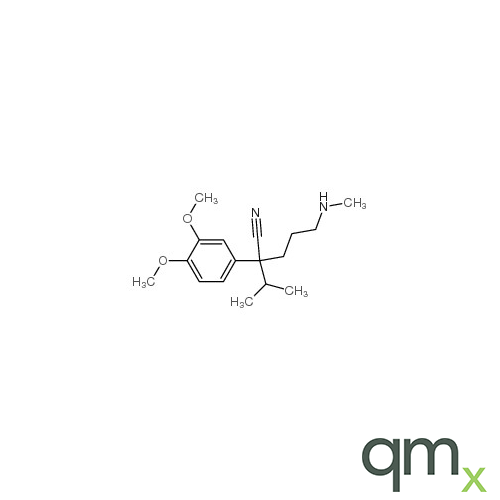 D617 (N-Methyl-4-(3,4-dimethoxyphenyl)-4-cyano-5-methylhexylamin), 100Âµg/ml in Methanol - A2S certified