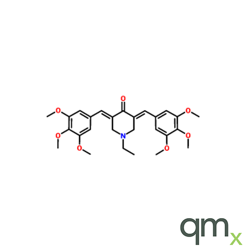 1-Ethyl-3,5-bis[(3,4,5-trimethoxyphenyl)methylene]-4-piperidinone, neat