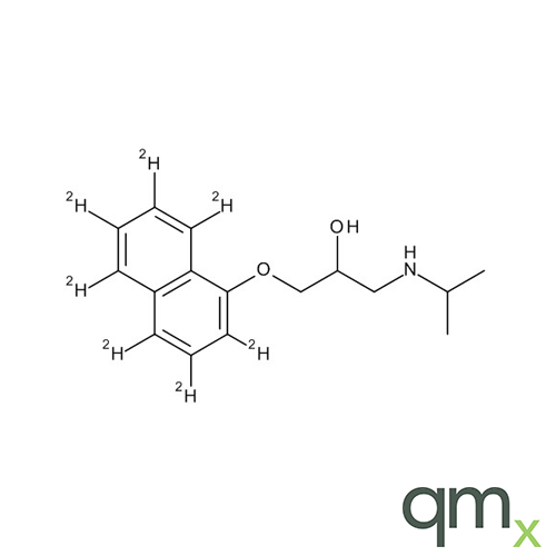 (Â±)-Propranolol D7 (ring D7), 100Âµg/ml in Acetonitrile - A2S certified