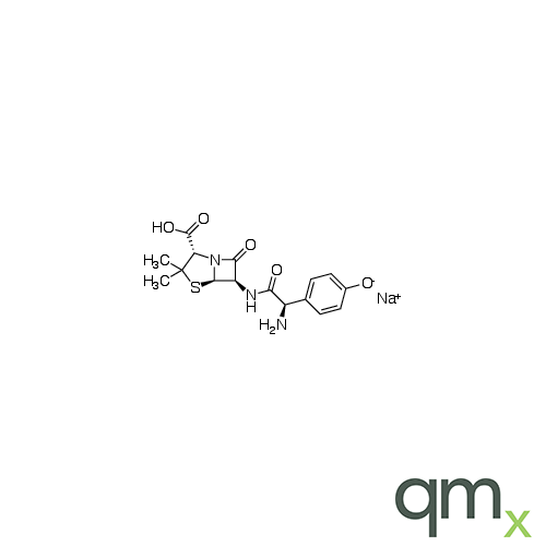 Amoxicillin sodium (Amox), neat