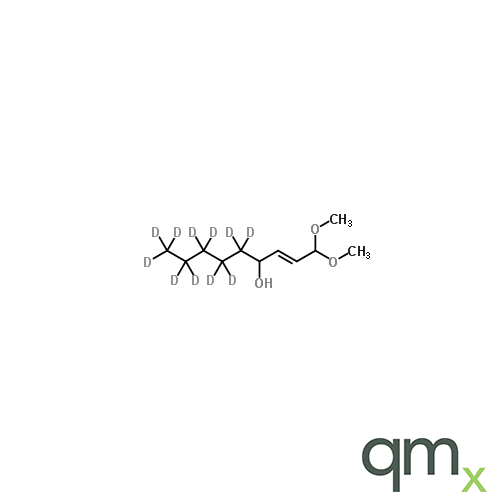 trans-4-Hydroxy-2-nonenal-5,5,6,6,7,7,8,8,9,9,9-d11 Dimethyl, neat