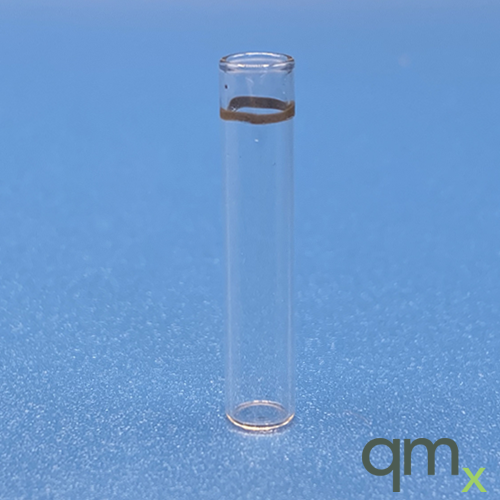 350µl Glass Flat Bottom Insert w/ID Ring