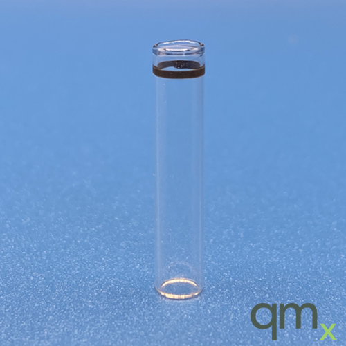 350µl Glass Flat Bottom Insert w/ID Ring