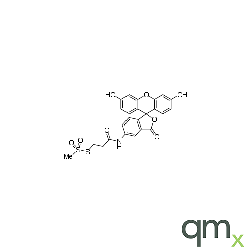 2-[(5-Fluoresceinyl)aminocarbonyl]ethyl Methanethiosulfonate, neat
