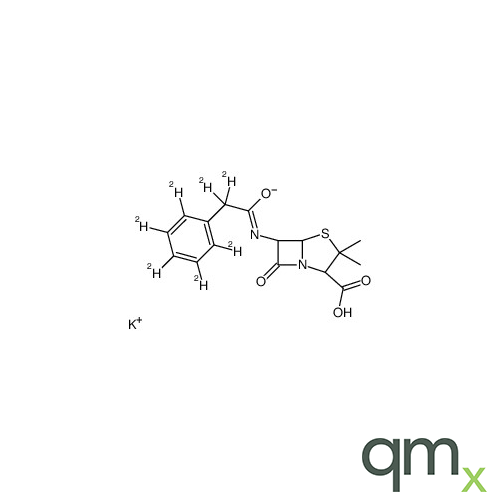 Penicillin G D7 Potassium Salt, 100Âµg/ml in Acetonitrile - A2S Certified