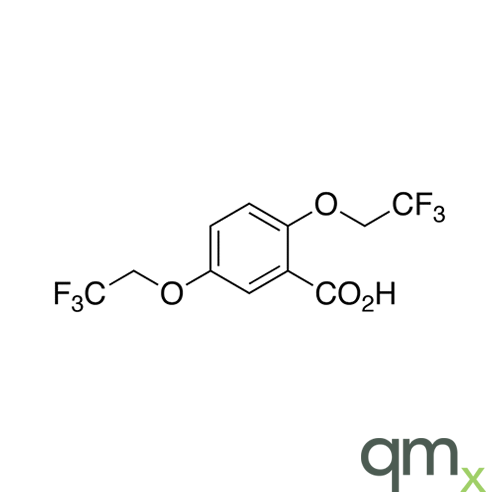 2,5-Bis(2,2,2-trifluoroethoxy)benzoic Acid, neat