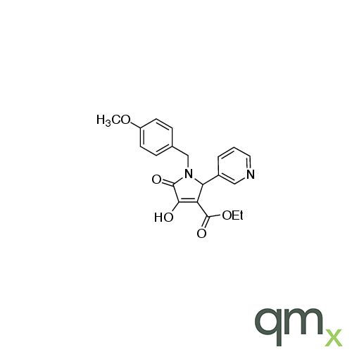 1-(4-Methoxybenzyl)-3-hydroxy-4-ethoxycarbonyl-5-(3-pyridyl)-3-pyrrolin-2-one, neat
