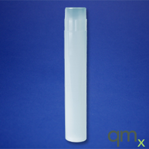 375 ml column component vessel, flat interior, 1-1/2in MNPT