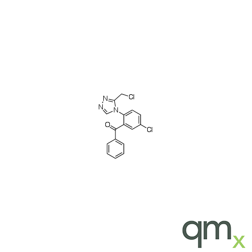 5-Chloro-2-(3-chloromethyl-4H-1,2,4-triazol-4-yl)-benzophenone, neat