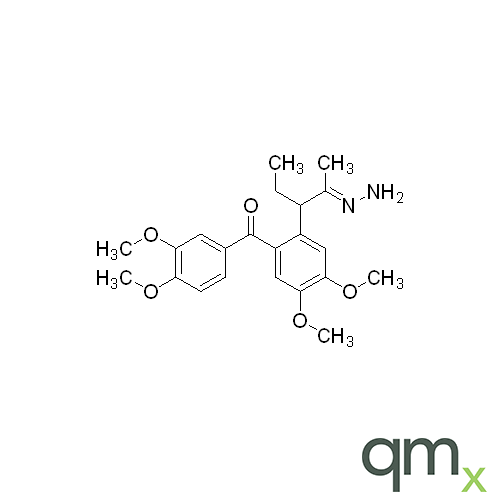 (3,4-Dimethoxyphenyl)(2-(2-hydrazonopentan-3-yl)-4,5-dimethoxyphenyl)methanone, neat