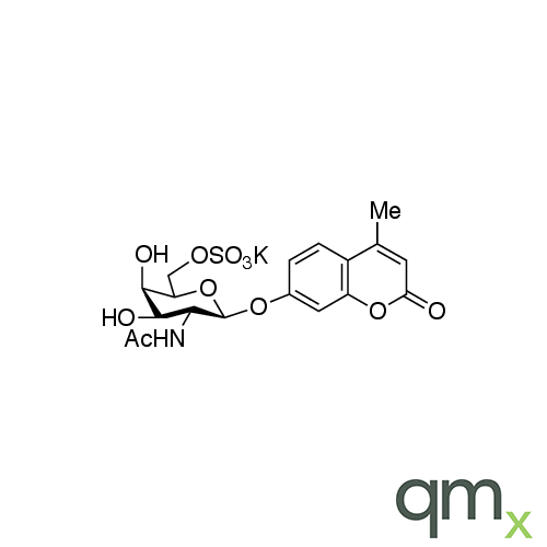4-Methylumbelliferyl 2-Acetamido-2-deoxy-ÃŸ-D-galactopyranoside 6-Sulfate Potassium Salt, neat