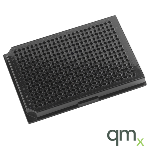 384 Low vol assay plate 30µl Polystyrene, Black
