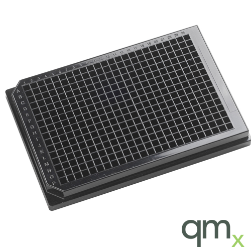 384-well 120µl Polystyrene, Black