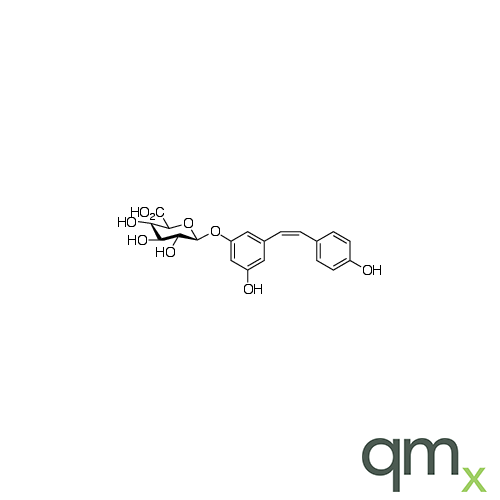 cis-Resveratrol 3-O-ÃŸ-D-Glucuronide (contains up to 15% trans isomer), neat