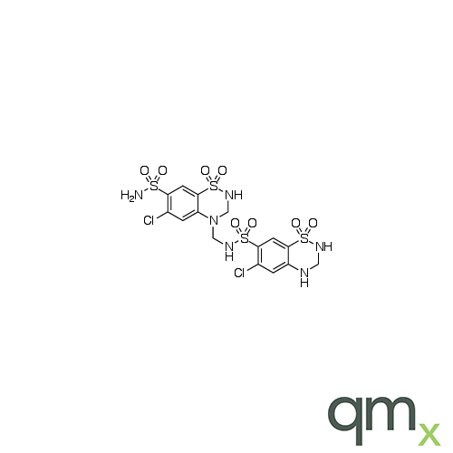 N-[[7-(Aminosulfonyl)-6-chloro-2,3-dihydro-1,1-dioxo-4H-1,2,4-benzothiadiazin-4-yl]methyl]-6-chloro-3,4-dihydro-1,1-dioxo-2H-1,2,4-benzothiadiazine-7-sulfonamide, neat