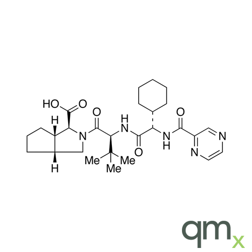 Des[N-[(1S)-1-[2-(cyclopropylamino)-2-oxoacetyl]butyl]carboxamido] 1-Carboxy Telaprevir, neat