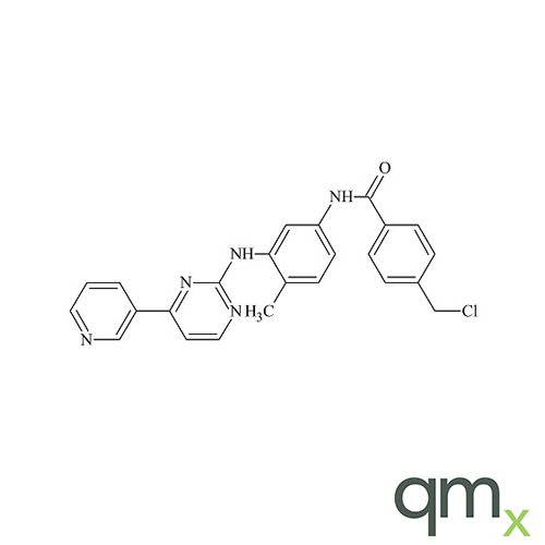 N-[4-Methyl-3-(4-pyridin-3-yl-pyrimidin-2-ylamino)-phenyl]-4-chloromethyl Benzamide; Imatinib genotoxic impurity D9
