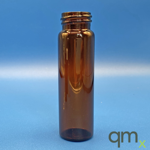 40ml Amber EPA Vial, 28x95mm, 24-400 Thread
