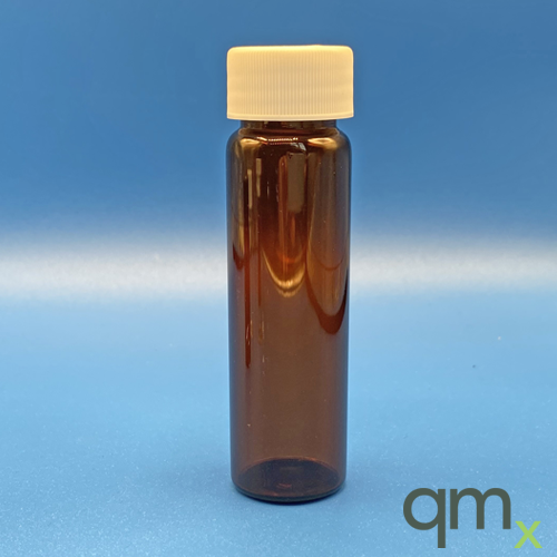 40ml Amber Vial, Hole Cap & Septa