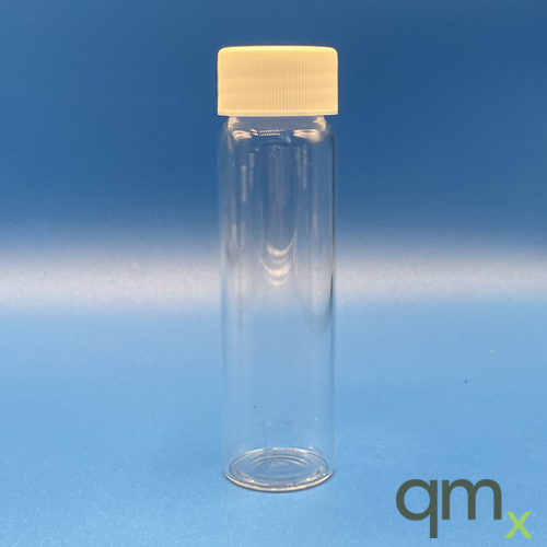 40ml Precleaned Clear Vial, Hole Cap & Septa