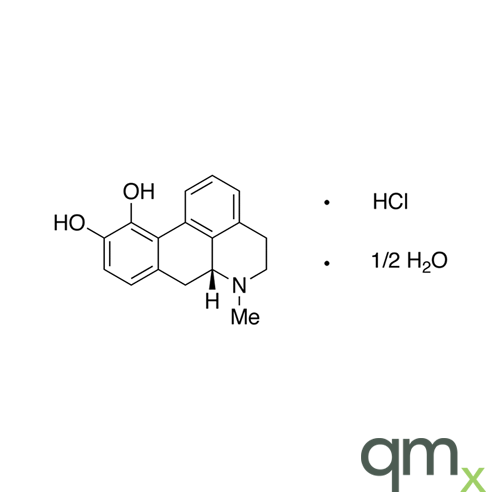 (R)-Apomorphine Hydrochloride Hemihydrate, neat