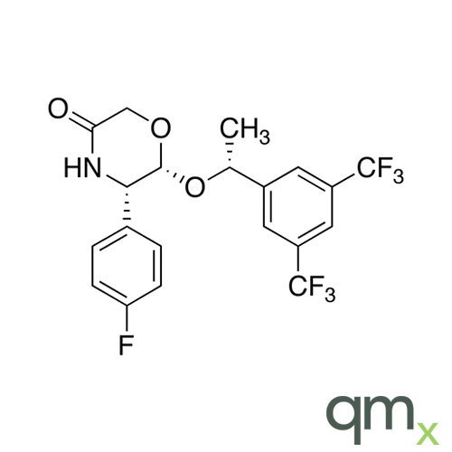 (5S,6R)-6-[(1R)-1-[3,5-Bis(trifluoromethyl)phenyl]ethoxy]-5-(4-fluorophenyl)-3-morpholinone[Aprepitant-M3], neat