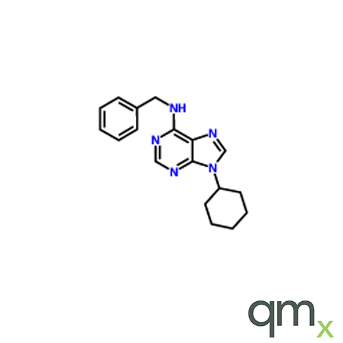 (9-Cyclohexyl-9H-purin-6-yl)-benzylamine, neat