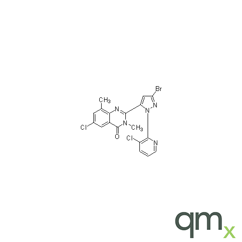 2-[3-Bromo-1-(3-chloro-2-pyridinyl)-1H-pyrazol-5-yl]-6-chloro-3,8-dimethyl-4(3H)-quinazolinone, neat