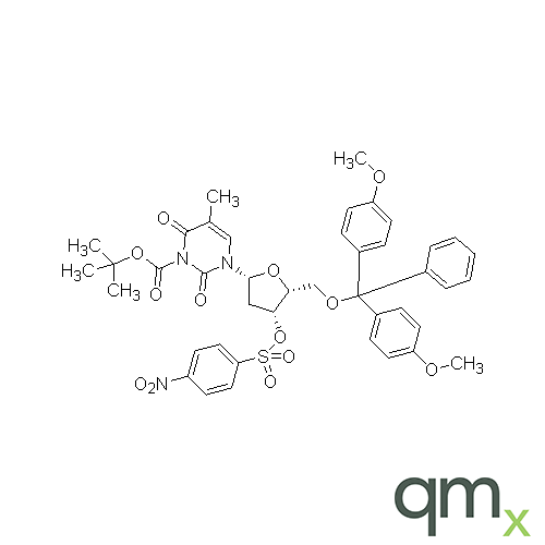 3-N-Boc-5'-O-DMT-3'-O-Nosyl Thymidine, neat