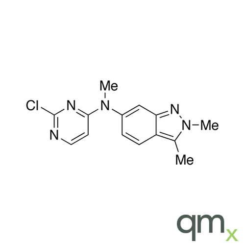 N-(2-Chloro-4-pyrimidinyl)-N,2,3-trimethyl-2H-indazol-6-amine, neat