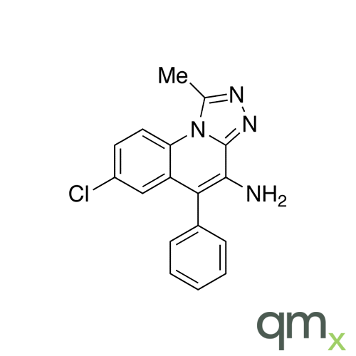 7-Chloro-1-methyl-5-phenyl-[1,2,4]triazolo[4,3-a]quinolin-4-amine, neat