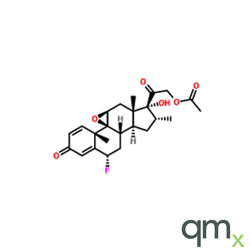 21-(Acetyloxy)-9b,11b-epoxy-6a-fluoro-17-hydroxy-16a-methyl-pregna-1,4-diene-3,20-dione, neat