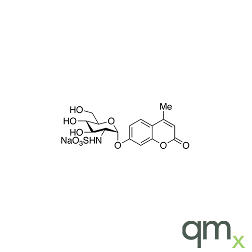 4-Methylumbelliferyl 2-Sulfamino-2-deoxy-a-D-glucopyranoside Sodium Salt, neat