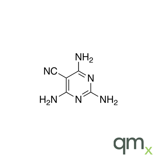 2,4,6-Triamino-5-pyrimidinecarbonitrile, neat