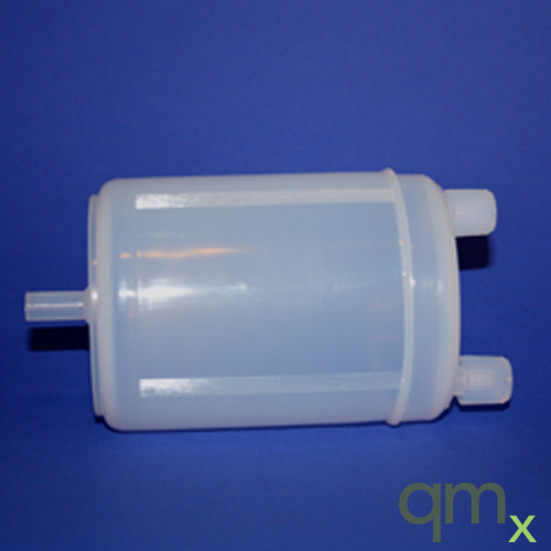 1100 ml sealed jar with molded drain, (2) 1/4" ports