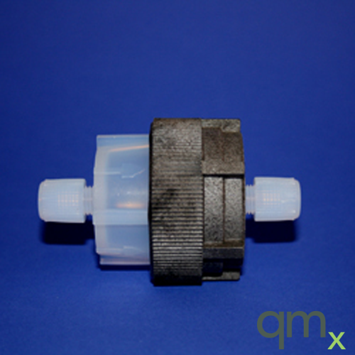 47 mm single stage filter assembly, 1/4in x 1/4in, TefzelÂ® clamp