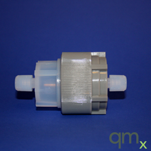 47 mm three-stage filter assembly, 1/4in x 1/4in, PFA clamp