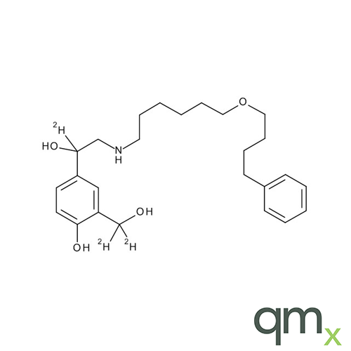 (Â±)-Salmeterol D3 (3-hydroxymethyl D2, alpha D1), 100Âµg/ml in Acetonitrile - A2S certified