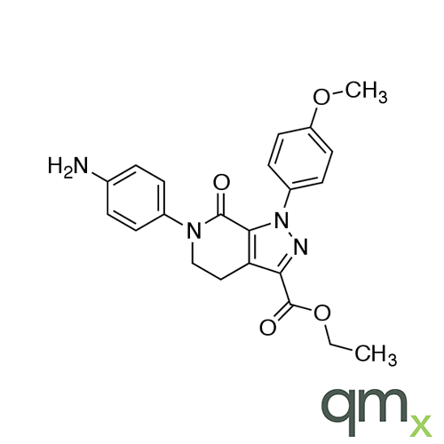 Ethyl 6-?(4-?Aminophenyl)?-?1-?(4-methoxyphenyl)?-?7-?oxo-?4,?5,?6,?7-?tetrahydro-?1H-?pyrazolo[3,?4-?c]?pyridine-?3-?carboxylate, neat