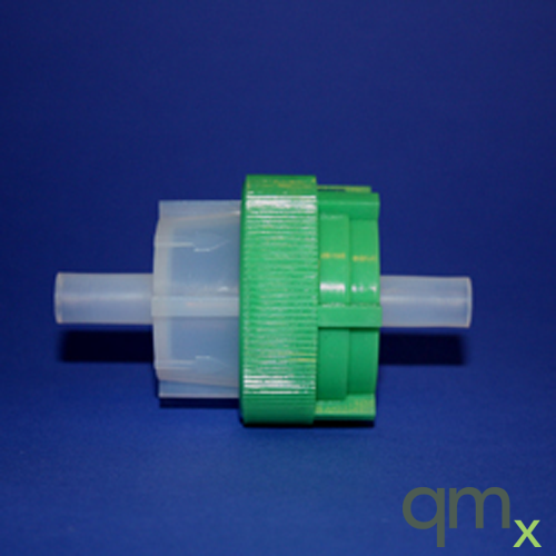 50 mm Single Stage Filter Assembly, 1/2in x 1in x 1/2in x 1in, PFA clamp
