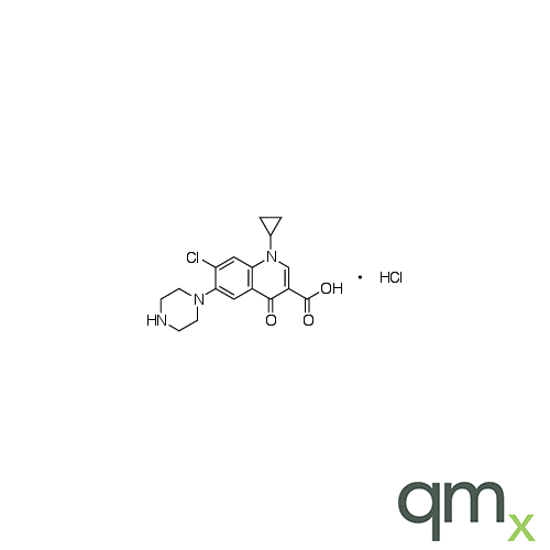 7-Chloro-1-cyclopropyl-4-oxo-6-(piperazin-1-yl)-1,4-dihydroquinoline-3-carboxylic Acid Hydrochloride, neat