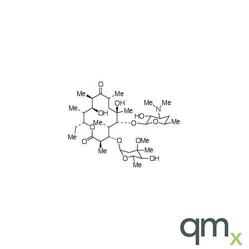 Erythromycin B (~90%), neat