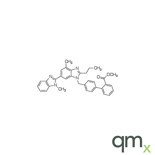 Methyl 4â€™-[[2-n-Propyl-4-methyl-6-(1-methylbenzimidazol-2-yl)-benzimidazol-1-yl]methyl]biphenyl-2-carboxylate (Telmisartan Methyl Ester), neat