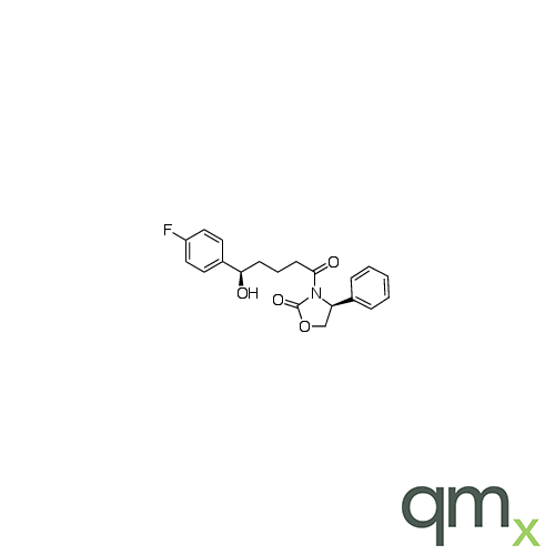 (S)-3-((R)-5-(4-Fluorophenyl)-5-hydroxypentanoyl)-4-phenyloxazolidin-2-one, neat