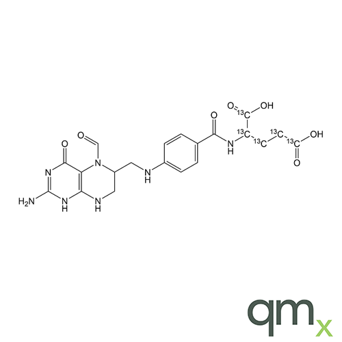 5-Formyltetrahydrofolic acid-[13C5], neat