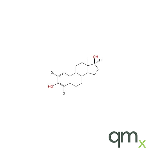 17beta-estradiol-2,4 D2, 100Âµg/ml in Methanol - A2S certified
