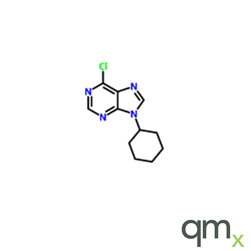 6-Chloro-9-cyclohexyl-9H-purine, neat