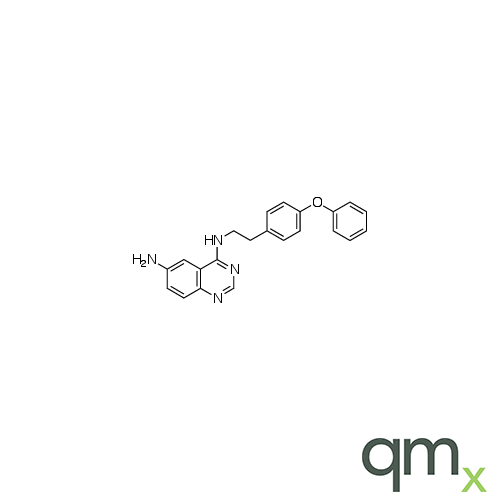 6-Amino-4-(4-phenoxyphenylethylamino)quinazoline, neat