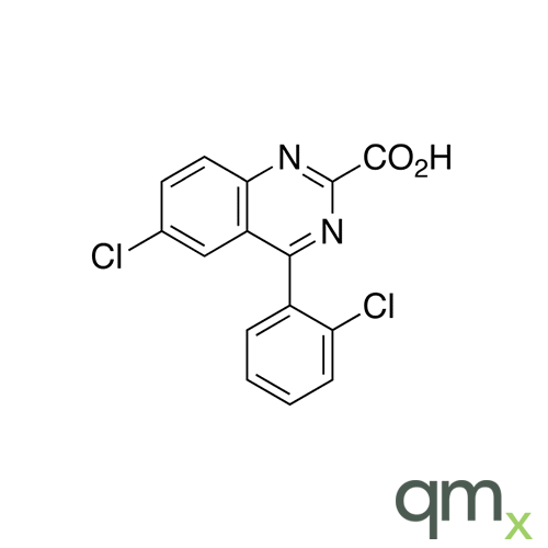 6-Chloro-4-(2-chlorophenyl)-2-quinazolinecarboxylic Acid, neat