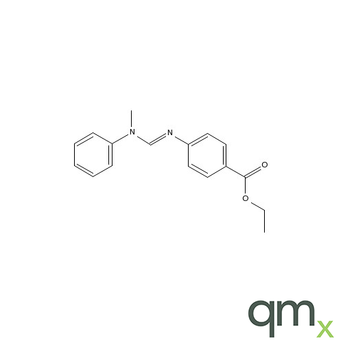Ethyl 4-(((methyl(phenyl)amino)methylene)amino)benzoate, neat - A2S certified